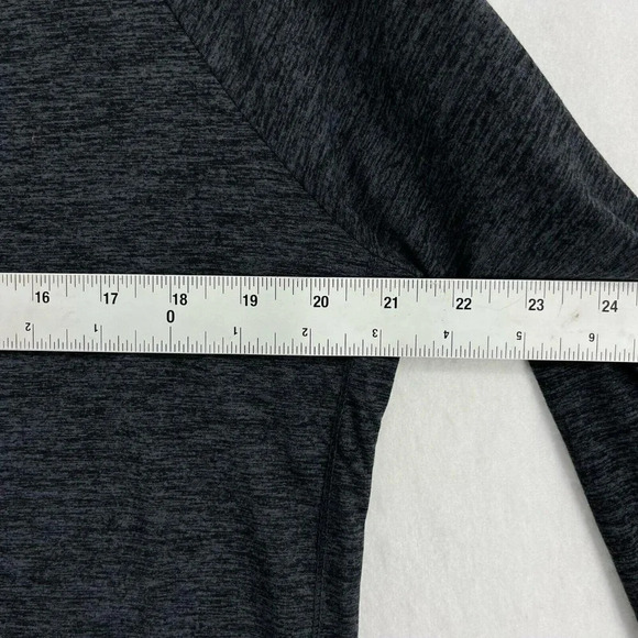 Member's Mark Shirt Women's Sz M Gray Favorite Soft Funnel Neck Pullover - Picture 3 of 11